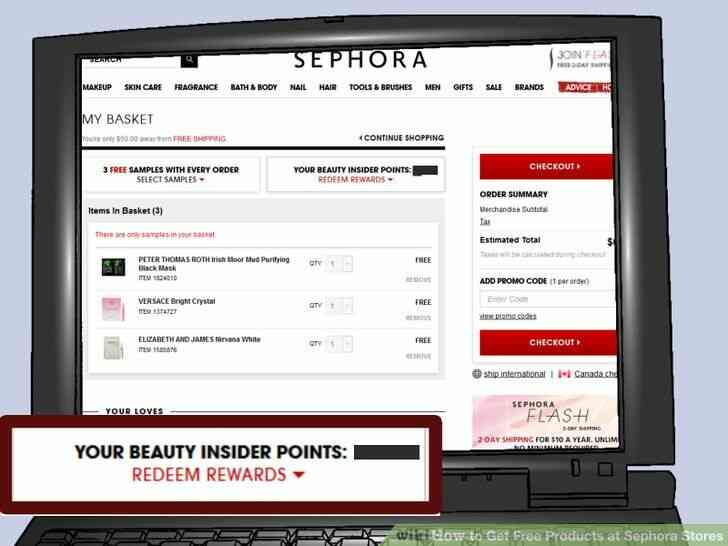 Image intitulée Obtenir des Produits Gratuits chez Sephora Magasins de l
